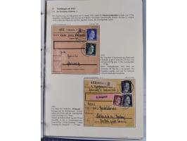 GLEIWITZ: 1817/1950 (ca.), ausstellungsmäßig aufgezogene Sammlung mit reichhaltig zusätzlichem Material, überschlägig rund 35