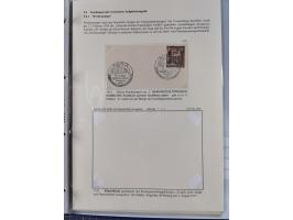 GLEIWITZ: 1817/1950 (ca.), ausstellungsmäßig aufgezogene Sammlung mit reichhaltig zusätzlichem Material, überschlägig rund 35