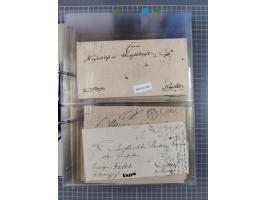 GLEIWITZ: 1817/1950 (ca.), ausstellungsmäßig aufgezogene Sammlung mit reichhaltig zusätzlichem Material, überschlägig rund 35