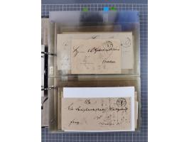 GLEIWITZ: 1817/1950 (ca.), ausstellungsmäßig aufgezogene Sammlung mit reichhaltig zusätzlichem Material, überschlägig rund 35