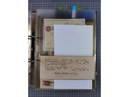 GLEIWITZ: 1817/1950 (ca.), ausstellungsmäßig aufgezogene Sammlung mit reichhaltig zusätzlichem Material, überschlägig rund 35