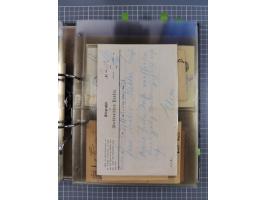 GLEIWITZ: 1817/1950 (ca.), ausstellungsmäßig aufgezogene Sammlung mit reichhaltig zusätzlichem Material, überschlägig rund 35