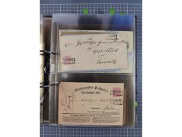 GLEIWITZ: 1817/1950 (ca.), ausstellungsmäßig aufgezogene Sammlung mit reichhaltig zusätzlichem Material, überschlägig rund 35