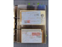 GLEIWITZ: 1817/1950 (ca.), ausstellungsmäßig aufgezogene Sammlung mit reichhaltig zusätzlichem Material, überschlägig rund 35