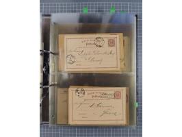 GLEIWITZ: 1817/1950 (ca.), ausstellungsmäßig aufgezogene Sammlung mit reichhaltig zusätzlichem Material, überschlägig rund 35