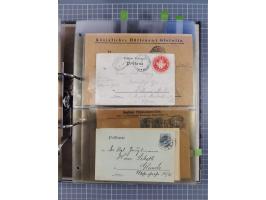 GLEIWITZ: 1817/1950 (ca.), ausstellungsmäßig aufgezogene Sammlung mit reichhaltig zusätzlichem Material, überschlägig rund 35