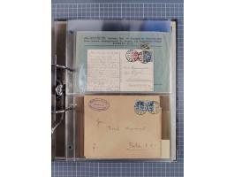 GLEIWITZ: 1817/1950 (ca.), ausstellungsmäßig aufgezogene Sammlung mit reichhaltig zusätzlichem Material, überschlägig rund 35