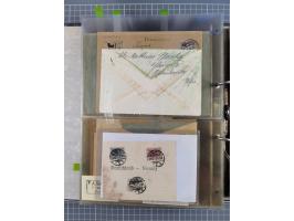 GLEIWITZ: 1817/1950 (ca.), ausstellungsmäßig aufgezogene Sammlung mit reichhaltig zusätzlichem Material, überschlägig rund 35