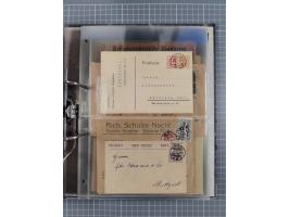 GLEIWITZ: 1817/1950 (ca.), ausstellungsmäßig aufgezogene Sammlung mit reichhaltig zusätzlichem Material, überschlägig rund 35