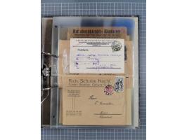 GLEIWITZ: 1817/1950 (ca.), ausstellungsmäßig aufgezogene Sammlung mit reichhaltig zusätzlichem Material, überschlägig rund 35