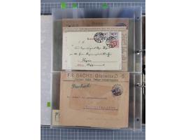 GLEIWITZ: 1817/1950 (ca.), ausstellungsmäßig aufgezogene Sammlung mit reichhaltig zusätzlichem Material, überschlägig rund 35