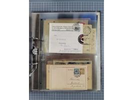 GLEIWITZ: 1817/1950 (ca.), ausstellungsmäßig aufgezogene Sammlung mit reichhaltig zusätzlichem Material, überschlägig rund 35