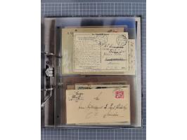 GLEIWITZ: 1817/1950 (ca.), ausstellungsmäßig aufgezogene Sammlung mit reichhaltig zusätzlichem Material, überschlägig rund 35