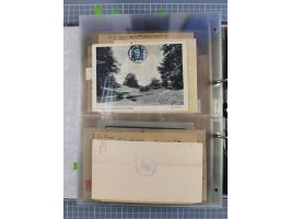 GLEIWITZ: 1817/1950 (ca.), ausstellungsmäßig aufgezogene Sammlung mit reichhaltig zusätzlichem Material, überschlägig rund 35