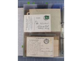 GLEIWITZ: 1817/1950 (ca.), ausstellungsmäßig aufgezogene Sammlung mit reichhaltig zusätzlichem Material, überschlägig rund 35