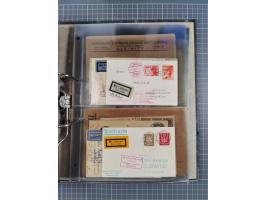 GLEIWITZ: 1817/1950 (ca.), ausstellungsmäßig aufgezogene Sammlung mit reichhaltig zusätzlichem Material, überschlägig rund 35