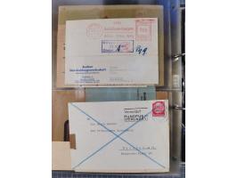 GLEIWITZ: 1817/1950 (ca.), ausstellungsmäßig aufgezogene Sammlung mit reichhaltig zusätzlichem Material, überschlägig rund 35