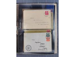 GLEIWITZ: 1817/1950 (ca.), ausstellungsmäßig aufgezogene Sammlung mit reichhaltig zusätzlichem Material, überschlägig rund 35