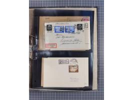 GLEIWITZ: 1817/1950 (ca.), ausstellungsmäßig aufgezogene Sammlung mit reichhaltig zusätzlichem Material, überschlägig rund 35