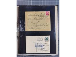 GLEIWITZ: 1817/1950 (ca.), ausstellungsmäßig aufgezogene Sammlung mit reichhaltig zusätzlichem Material, überschlägig rund 35