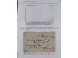 GLEIWITZ: 1817/1950 (ca.), ausstellungsmäßig aufgezogene Sammlung mit reichhaltig zusätzlichem Material, überschlägig rund 35