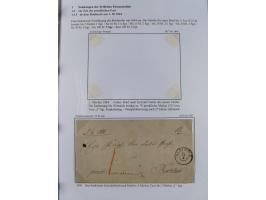 GLEIWITZ: 1817/1950 (ca.), ausstellungsmäßig aufgezogene Sammlung mit reichhaltig zusätzlichem Material, überschlägig rund 35