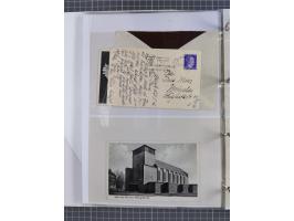 GLEIWITZ: 1817/1950 (ca.), ausstellungsmäßig aufgezogene Sammlung mit reichhaltig zusätzlichem Material, überschlägig rund 35