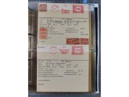 GLEIWITZ: 1817/1950 (ca.), ausstellungsmäßig aufgezogene Sammlung mit reichhaltig zusätzlichem Material, überschlägig rund 35