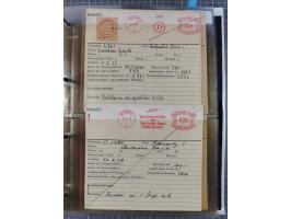 GLEIWITZ: 1817/1950 (ca.), ausstellungsmäßig aufgezogene Sammlung mit reichhaltig zusätzlichem Material, überschlägig rund 35