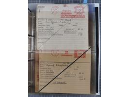 GLEIWITZ: 1817/1950 (ca.), ausstellungsmäßig aufgezogene Sammlung mit reichhaltig zusätzlichem Material, überschlägig rund 35