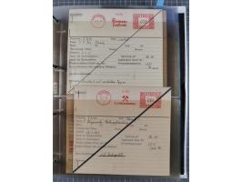 GLEIWITZ: 1817/1950 (ca.), ausstellungsmäßig aufgezogene Sammlung mit reichhaltig zusätzlichem Material, überschlägig rund 35