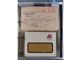 GLEIWITZ: 1817/1950 (ca.), ausstellungsmäßig aufgezogene Sammlung mit reichhaltig zusätzlichem Material, überschlägig rund 35