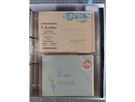 GLEIWITZ: 1817/1950 (ca.), ausstellungsmäßig aufgezogene Sammlung mit reichhaltig zusätzlichem Material, überschlägig rund 35