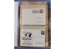 GLEIWITZ: 1817/1950 (ca.), ausstellungsmäßig aufgezogene Sammlung mit reichhaltig zusätzlichem Material, überschlägig rund 35