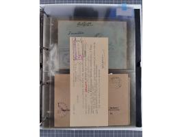 GLEIWITZ: 1817/1950 (ca.), ausstellungsmäßig aufgezogene Sammlung mit reichhaltig zusätzlichem Material, überschlägig rund 35