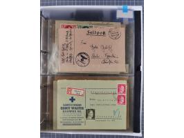 GLEIWITZ: 1817/1950 (ca.), ausstellungsmäßig aufgezogene Sammlung mit reichhaltig zusätzlichem Material, überschlägig rund 35