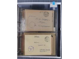 GLEIWITZ: 1817/1950 (ca.), ausstellungsmäßig aufgezogene Sammlung mit reichhaltig zusätzlichem Material, überschlägig rund 35