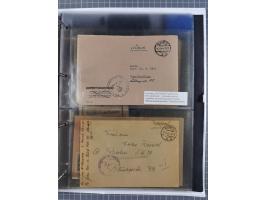 GLEIWITZ: 1817/1950 (ca.), ausstellungsmäßig aufgezogene Sammlung mit reichhaltig zusätzlichem Material, überschlägig rund 35