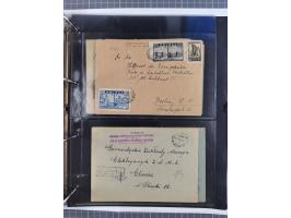 GLEIWITZ: 1817/1950 (ca.), ausstellungsmäßig aufgezogene Sammlung mit reichhaltig zusätzlichem Material, überschlägig rund 35