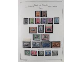 1849/1959, meist ungebrauchte und gestempelte Sammlung ab Altdeutschland mit Deutsches Reich, Deutsche Kolonien, Nebengebiete