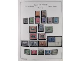 1849/1959, meist ungebrauchte und gestempelte Sammlung ab Altdeutschland mit Deutsches Reich, Deutsche Kolonien, Nebengebiete