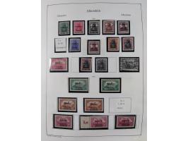 1849/1959, meist ungebrauchte und gestempelte Sammlung ab Altdeutschland mit Deutsches Reich, Deutsche Kolonien, Nebengebiete