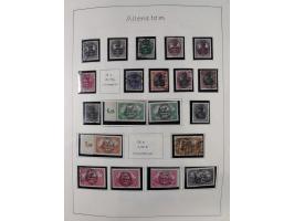 1849/1959, meist ungebrauchte und gestempelte Sammlung ab Altdeutschland mit Deutsches Reich, Deutsche Kolonien, Nebengebiete