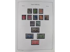 1849/1959, meist ungebrauchte und gestempelte Sammlung ab Altdeutschland mit Deutsches Reich, Deutsche Kolonien, Nebengebiete