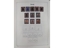 1849/1959, meist ungebrauchte und gestempelte Sammlung ab Altdeutschland mit Deutsches Reich, Deutsche Kolonien, Nebengebiete