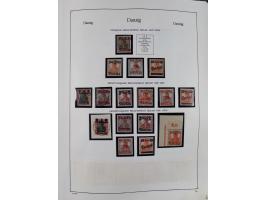 1849/1959, meist ungebrauchte und gestempelte Sammlung ab Altdeutschland mit Deutsches Reich, Deutsche Kolonien, Nebengebiete