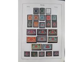 1849/1959, meist ungebrauchte und gestempelte Sammlung ab Altdeutschland mit Deutsches Reich, Deutsche Kolonien, Nebengebiete