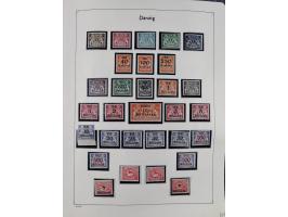 1849/1959, meist ungebrauchte und gestempelte Sammlung ab Altdeutschland mit Deutsches Reich, Deutsche Kolonien, Nebengebiete