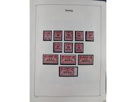 1849/1959, meist ungebrauchte und gestempelte Sammlung ab Altdeutschland mit Deutsches Reich, Deutsche Kolonien, Nebengebiete