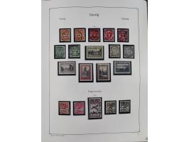 1849/1959, meist ungebrauchte und gestempelte Sammlung ab Altdeutschland mit Deutsches Reich, Deutsche Kolonien, Nebengebiete